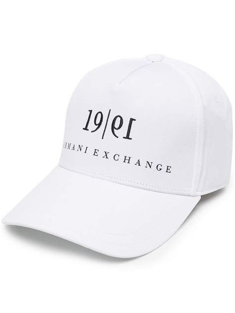 armani exchange caps|farfetch armani exchange hat.